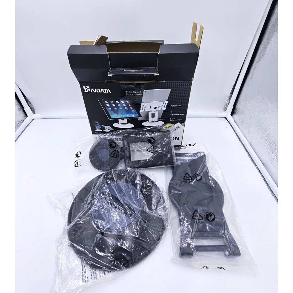 Universal Tablet / iPad Holder Adjustable 360° Swivel Desk Stand - Picture 6 of 7